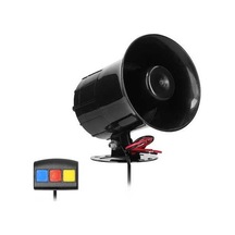 Createtech Yüksek Sesli 110db 3 Tonlu Araç Kornası - 12v Abs Malzeme İle Güvenlik Alarmı