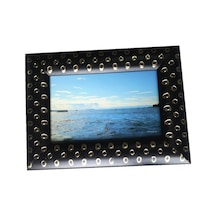 Zep Kg1 10X15 Cm, Kenarı Sarı Sim Ahşap Foto Çerçeve