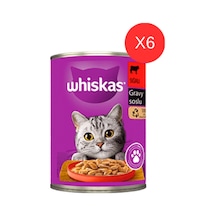 Sığır Etli,biftekli Konserve Kedi Maması 400 Gr X 6 Adet