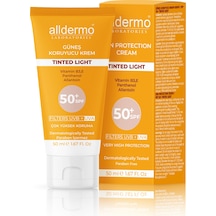Alldermo Tinted Light Güneş Koruyucu Krem SPF50+ 50 ML Alldermo Tinted Light Güneş Koruyucu Krem SPF50+ 50 ML