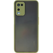 Newface Oppo A54 4g Kılıf Montreal Silikon Kapak - Açık Yeşil Açık Yeşil