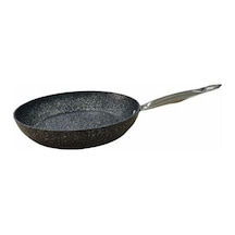 O.M.S Indüksiyon Uyumlu Granit 22 Cm Tava 3207 Siyah
