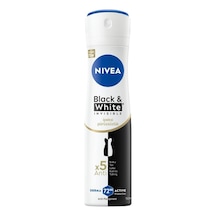 Nıvea Kadın Sprey Deodorant Black&white Invisible İpeksi Pürüzsüzlük 150 Ml - 3 Adet Tarı