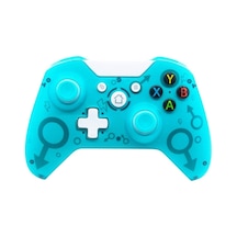 N1 Pc/ps3 Android Tv Uyumlu Kablosuz Gamepad Oyun Kolu Turkuaz