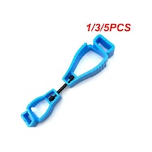 Mavi 3 Adet-1/3/5 Adet Çok Fonksiyonlu Eldiven Klip Tutucu Askı Koruma Emek Çalı Kelepçesi Kapmak Yakalayıcı Ev Gereçleri 47125506