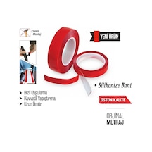 Bay-Tec MK0813 Çift Taraflı Akrilik Bant 24 MM x 2 M