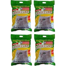 Freshy Odorless 16 Aylık Micro Kristal Kedi Kumu 4 x 15 L