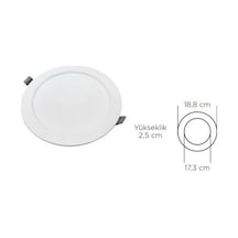 Zmr 15 W Slım Panel Led Spot 6500k Beyaz