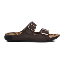 Kahve Erkek Terlik Ayakmod 66.001 M Kahve Kahverengi