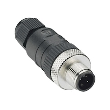 Sl012-m05s M12 Düz 5 Pinli Erkek Konnektör 3'lü Paket
