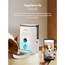 Dogness Rover F15 Otomatik Mama Kabı 4 L Çelik - Akıllı Besleme Ve Güvenli Takip