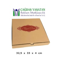 32 X 32 Pizza Kutusu 100 Adet - 021 Diğer