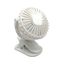Çalışma Masası Ve Yatak Başlığı İçin Klipsli Mini Fan