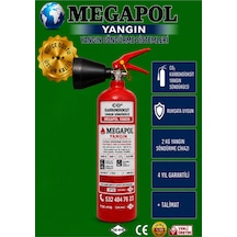 2 Kg Co/2 Karbondioksitli Yangın Tüpü