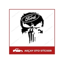 Ford Kuru Kafa Sticker Araç Ford Sticker Kuru Kafa Oto Sticker