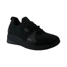 Forelli 54703-G Tazia Siyah Kadın Comfort Spor Ayakkabı Siyah