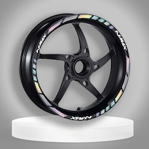 Gogo Yamaha N Max Hologramlı Jant Şeridi 027 Hologramlı