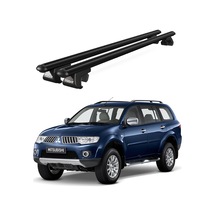 Venüs Mitsubishi Pajero Sport 5d 1996-2008 Uyumlu Siyah Ara Atkı Port Bagaj Tavan Barı