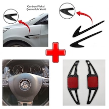 Volkswagen Scirocco Carbon Çamurluk Venti + F1 Kulakçık (553238405)