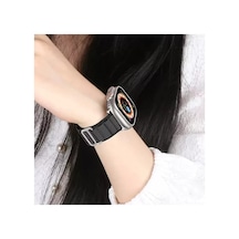 Apple Watch 38mm Uyumlu Mountain Kordon - Beyaz-kırmızı