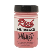 Rich Multidecor Chalked Akrilik Boya - 100Cc - Antik Pembe - N:45