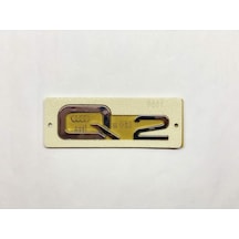 Audı Q2 Bagaj Yazısı 120mm-36mm Uyumlu