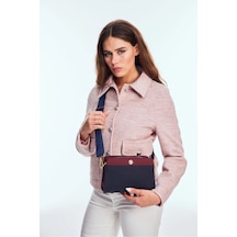 Çapraz Çanta Kadın Us Polo Us24713 U.s. Polo Assn. Uspa Ladıes Bag Navy-burgundy Navy-burgundy