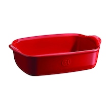 Emile Henry Fırın Kabı Dikdörtgen 22 X 14 Cm Kırmızı Kırmızı