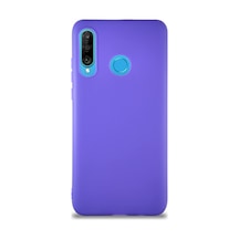 İletişim Huawei P30 Lite İle Uyumlu Kılıf Soft Premier Renkli Silikon Kapak - Mor Sku: Zeusb0brqvtdyv