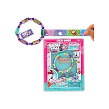 Sticki Rolls Sticki Band Giyilebilir Etiket Bileklik - 70 Çıkartma Abanoz