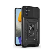 Samsung Galaxy M23 İçin Kılıf Impact Resistant Siyah Galaxy M23 İle Uyumlu Kılıf - Siyah
