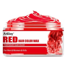 Ankooy Kırmızı Saç Renklendirici ve Şekillendirici Wax 80 G