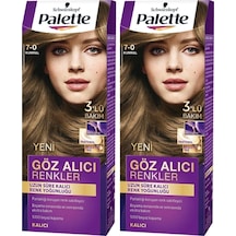 Palette Göz Alıcı Renkler 7 - 0 Kumral X 2 Adet