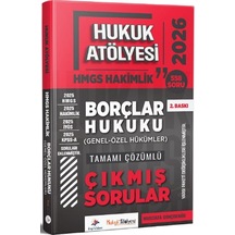 Dizgi Kitap 2026 Hukuk Atölyesi Hmgs Hakimlik Borçlar Hukuku Genel Özel Hükümler Çıkmış Sorular