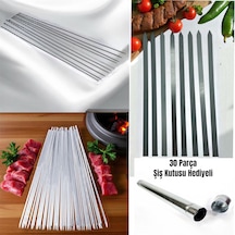 10 Adet Adana Kebap Kıyma Şişi,10 Adet Burgulu Şiş,10 Ciğer Şişi