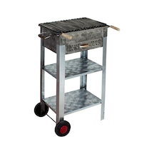 Metehan MTH-93 Çekmeceli - Lama Izgaralı - İki Tekerlekli Mangal