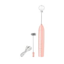 Soulader Ev Tipi Profesyonel Mutfak Mikseri Mini El Tipi Çırpma Makinesi Yumurta Yoğurma Aleti Pembe