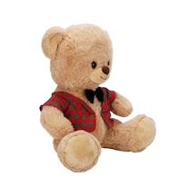 4810 Peluş Ayı Elbiseli 32cm 2a Bej