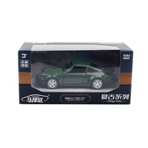 Forestbird 5 İnç Alaşım Araba 1/36 Porsche 911 Retro Yarış Arabası-yeşil