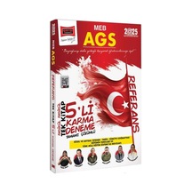 Yargı 2025 Meb-ags Tüm Dersler Referans 5 Karma Deneme Tek Kitap Çözümlü