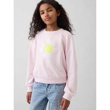 Gap V-jpn Ie Flıp Act Top Sp26 Pembe