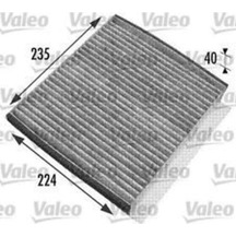 Valeo 698778 Polen Filtresi Karbonlu Ml Class W163 9804 1638350047