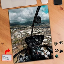 Helikopter Seyri, Manzara 240 Parça Puzzle Yapboz Tablo-s289