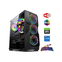 Rogame RKT660632 i5-12400F 16 GB 480 GB SSD 6 GB RTX3050 Free Dos Masaüstü Oyuncu Bilgisayarı
