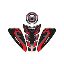 CBR 650F 1000RR Tank Pad Set Kırmızı Siyah