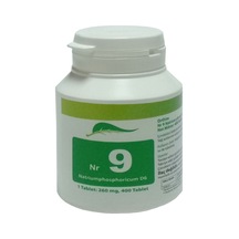 Schüssler Natrium Phosphoricum Mineral Tuz No.09