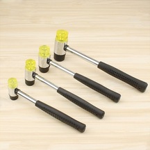 Pazly 30mm Sıçrama Yok El Yapımı Dıy Çift Yüz Kauçuk Çekiç