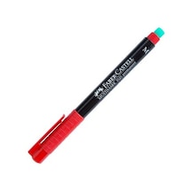 Faber Permanent Asetat Kalemı M Kırmızı
