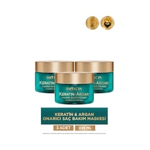 Bioxcin Keratin & Argan Onarıcı Bakım Maskesi 225 Ml 3 Adet