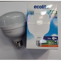 Ecolite 20W E27 Beyaz Işık Jumbo Led Ampul